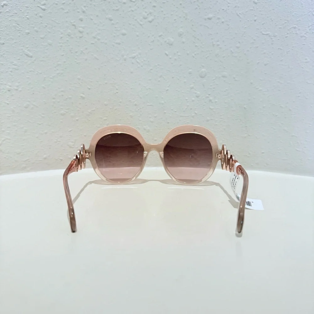 Pucci Emilio Pucci 55 mm Women’s Round Orange Sunglasses NWT